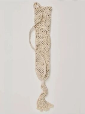 Oak & Reed macramé Yoga Carry Bag Boho hippie chic New with tags